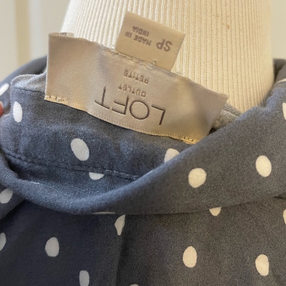 Loft outlet women long sleeve size sp - Picture 4 of 5